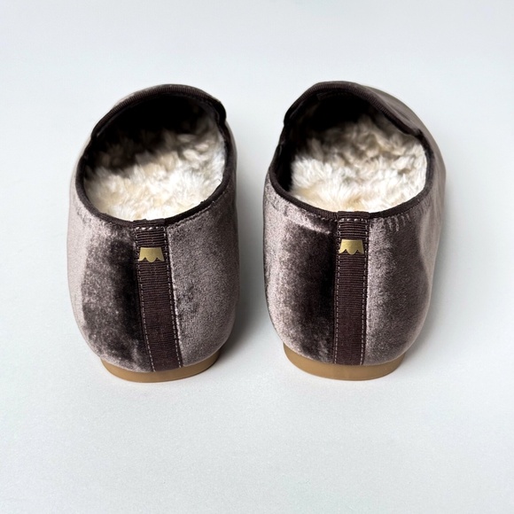 NEW Birdies The Starling Charcoal Faux Fur Loafers - Size 8.5 🖤✨👟 - Picture 4 of 9